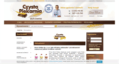 Desktop Screenshot of czystapiekarnia.pl